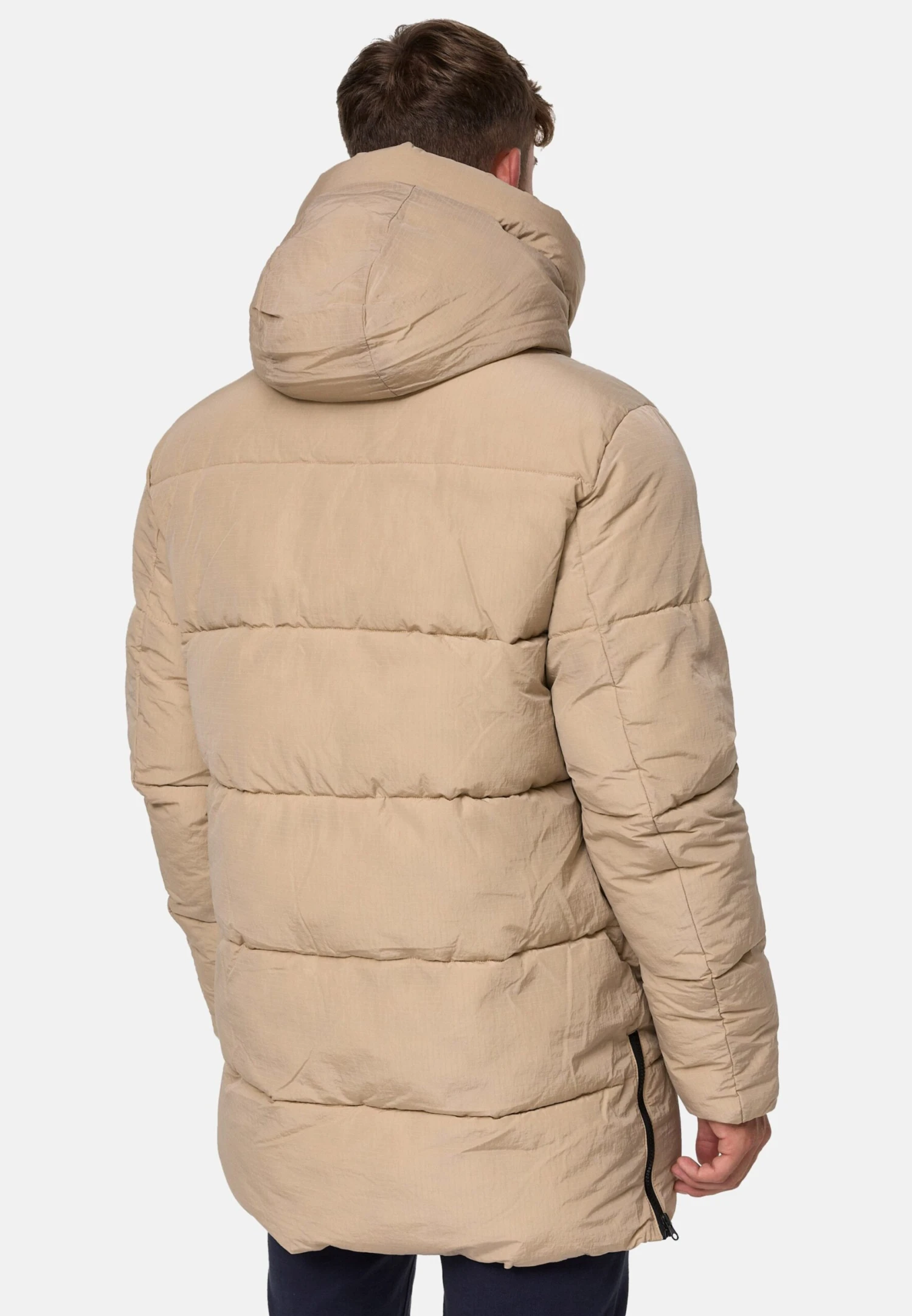 Indicode Jeans Parkas Winterparka Kasper Heren Beige 6 Indicode Jeans Parkas Winterparka Kasper Heren Beige - Image 6