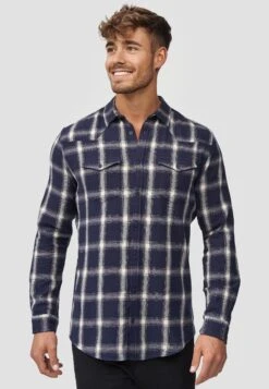 Indicode Jeans Altin - Overhemd - Navy
