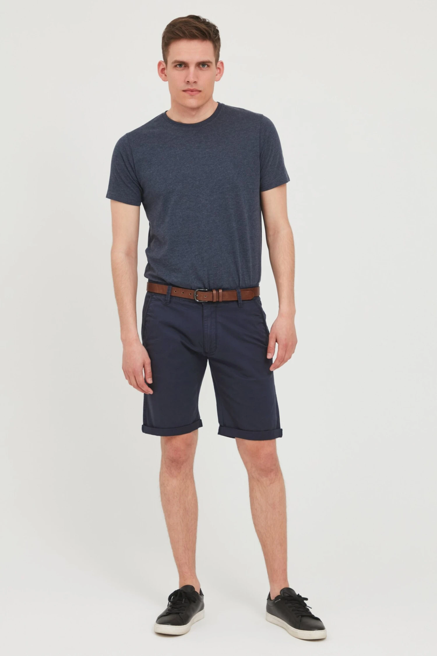 Indicode Jeans Shorts Regular Broek TENEFA Heren Blauw / Navy 3 Indicode Jeans Shorts Regular Broek TENEFA Heren Blauw / Navy - Image 3