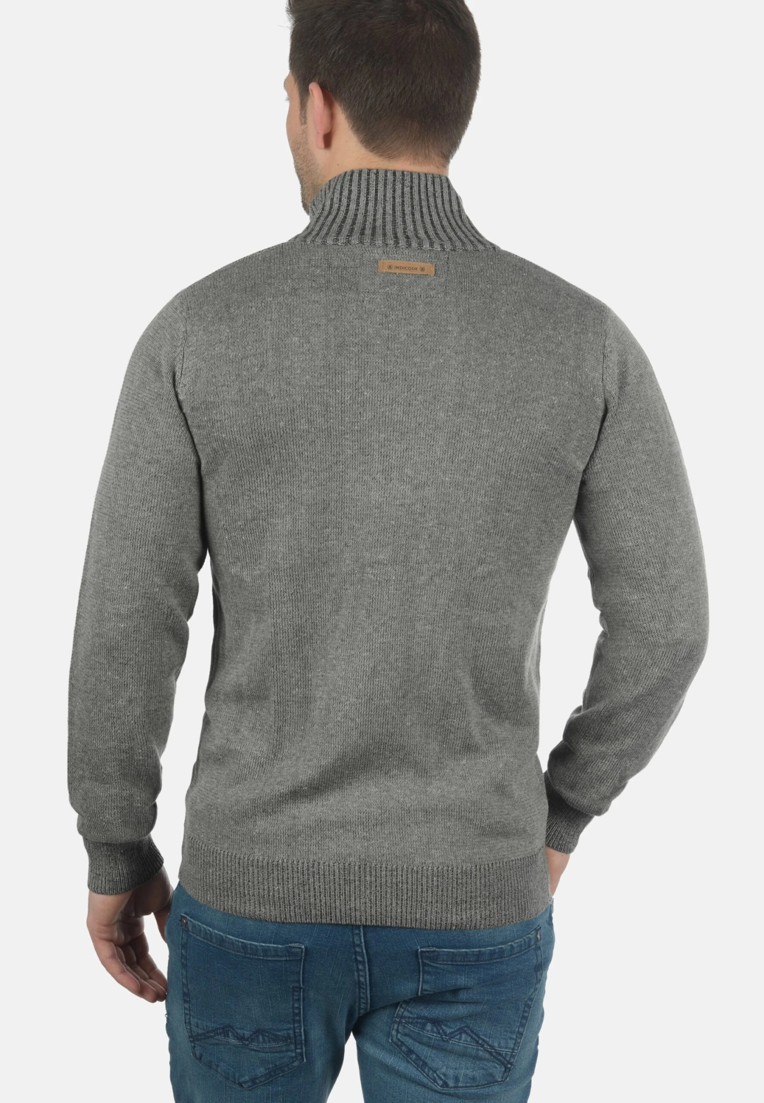 Indicode Jeans Idandy - Vest - Grey Mix 2 Indicode Jeans Idandy - Vest - Grey Mix - Image 2