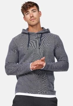 Indicode Jeans Longis - Hoodie - Navy