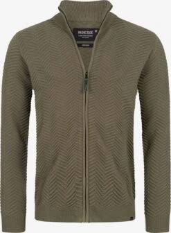 Indicode Jeans Vesten Gebreid Vest Lexson Heren Kaki