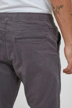 Indicode Jeans Chinos Tapered Chino Heren Donkergrijs -Indicode Jeans Verkoop 343f12e1593f21e9f418686b4fd495a6