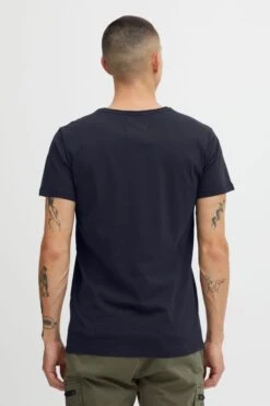 Indicode Jeans T-shirts Shirt Ronny Heren Navy -Indicode Jeans Verkoop 34b7de34050f0f64e74b1a4aa024b616