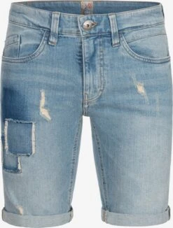 Indicode Jeans Denim Shorts Regular Jeans Roberts Heren Blauw