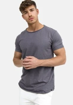 Indicode Jeans Wilbur - T-Shirt Print - Grau -Indicode Jeans Verkoop 3580f3fb105d466a887861d487cf24e0