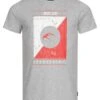 Indicode Jeans Leonardo - T-Shirt Print - Grey Mix