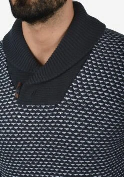 Indicode Jeans Coltruien Trui Copent Heren Blauw -Indicode Jeans Verkoop 36c2c21c24cc1204056fccaa03c68fab