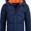 Indicode Jeans Winterjassen Winterjas Dunlap Heren Marine