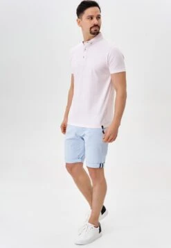 Indicode Jeans Chino Shorts Regular Chino Creel Heren Pastelblauw -Indicode Jeans Verkoop 36f6565eb8acf591ef714cac14841c8c