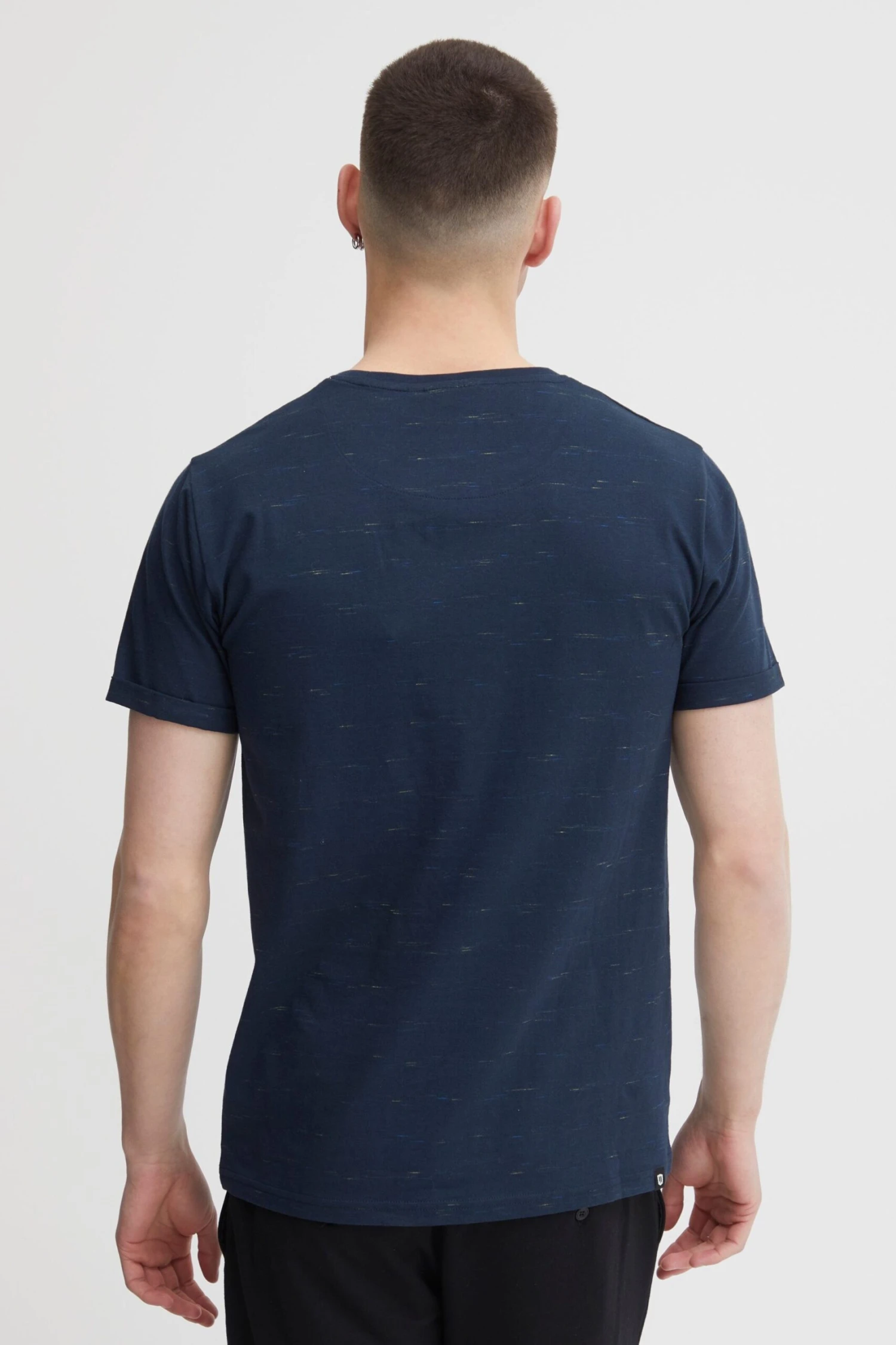 Indicode Jeans T-shirts Shirt Idgabrix Heren Navy 3 Indicode Jeans T-shirts Shirt Idgabrix Heren Navy - Image 3