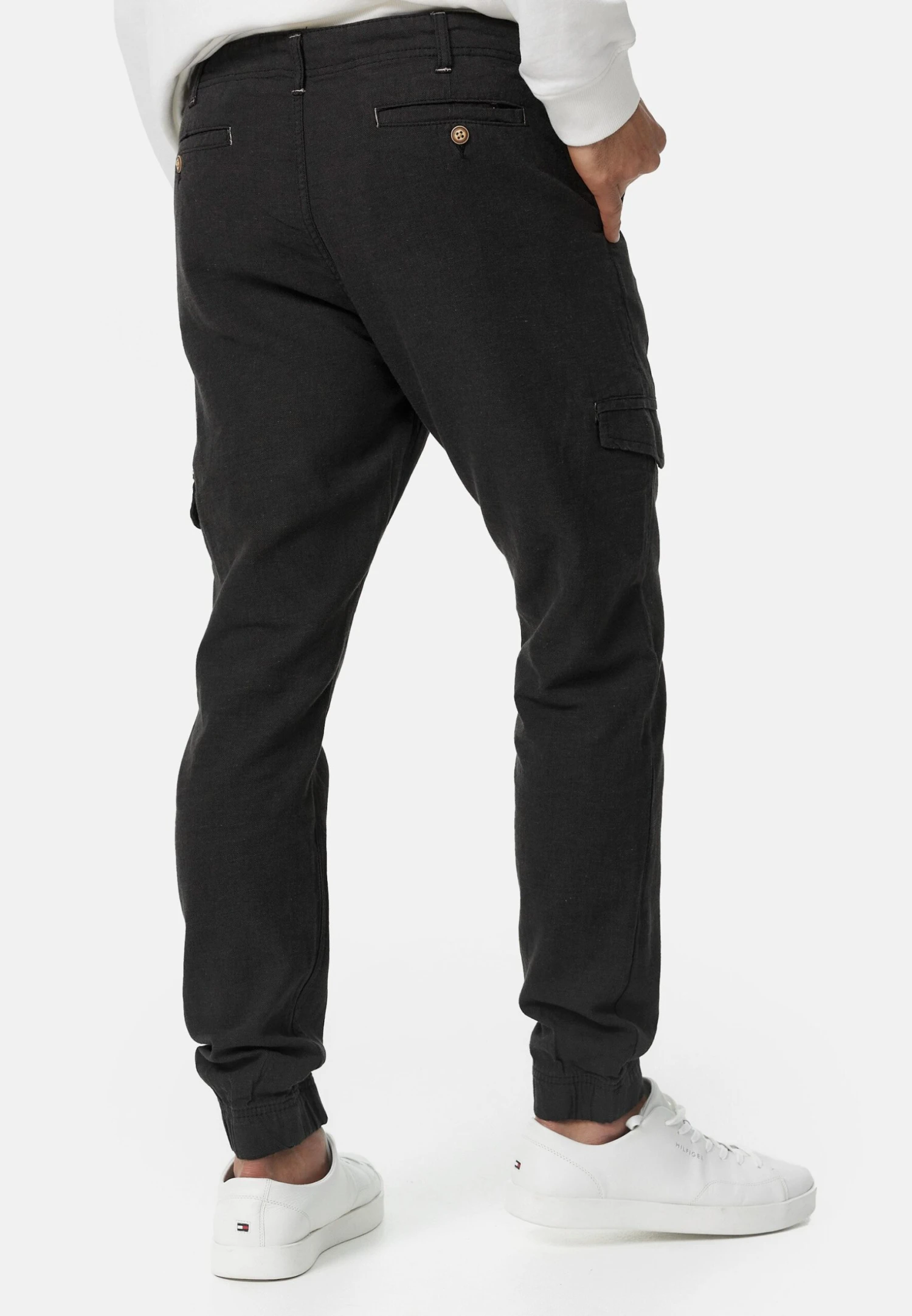 Indicode Jeans Booth - Cargobroek - Black 3 Indicode Jeans Booth - Cargobroek - Black - Image 3