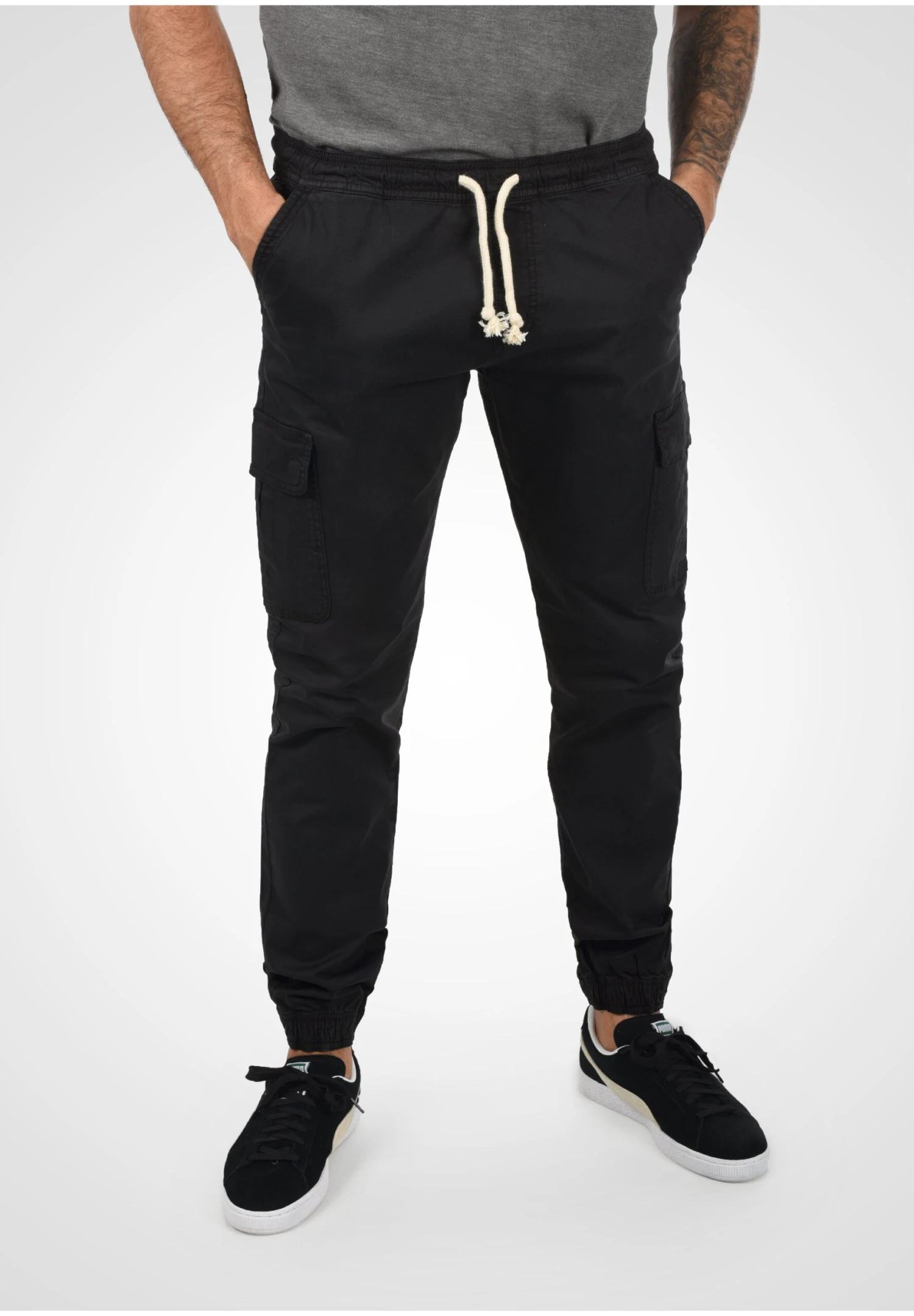Indicode Jeans Idabbal - Cargobroek - Black 1 Indicode Jeans Idabbal - Cargobroek - Black