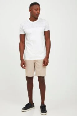 Indicode Jeans T-shirts Shirt Rosto Heren Wit -Indicode Jeans Verkoop 3945ebf81542521fd884091f0c666d8a