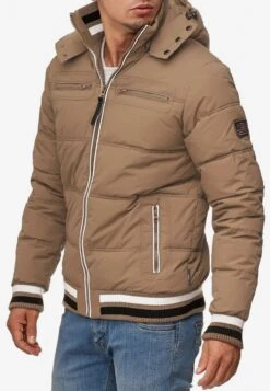 Indicode Jeans Winterjassen Winterjas Marlon Heren Bruin -Indicode Jeans Verkoop 3a633ab2bcb247c0214207283c5b6706
