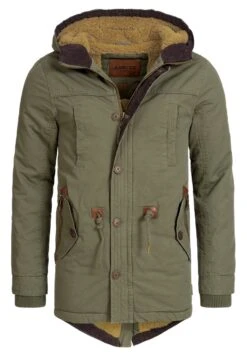 Indicode Jeans Winterjas - Dark Green -Indicode Jeans Verkoop 3a7464ec3a344e0697b50533321c4470