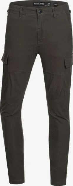 Indicode Jeans Cargobroeken Slimfit Cargobroek Mathews Heren Donkergrijs