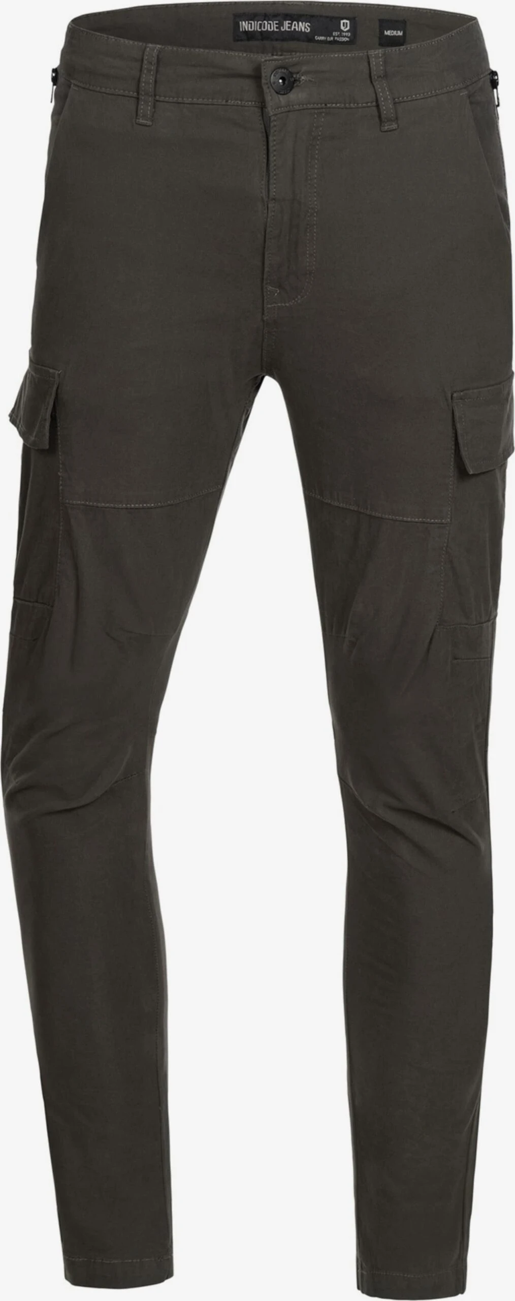 Indicode Jeans Cargobroeken Slimfit Cargobroek Mathews Heren Donkergrijs 1 Indicode Jeans Cargobroeken Slimfit Cargobroek Mathews Heren Donkergrijs