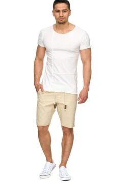 Indicode Jeans Carver - Jeansshort - Beige