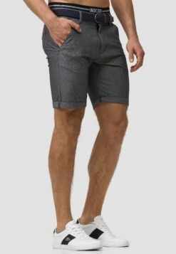 Indicode Jeans Bryant - Shorts - Black -Indicode Jeans Verkoop 3beab312db1f4c659007f1147875c188