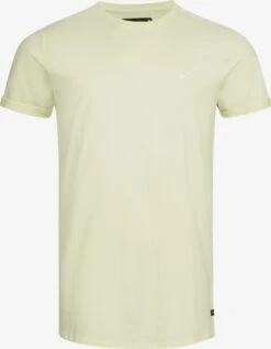 Indicode Jeans T-shirts Shirt Kloge Heren Lichtgeel