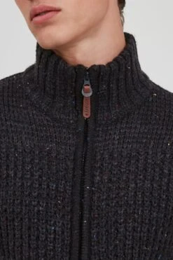 Indicode Jeans Vesten Gebreid Vest BERGEN Heren Donkergrijs -Indicode Jeans Verkoop 3d10435bed66ffadad7daa9ba1955b9c