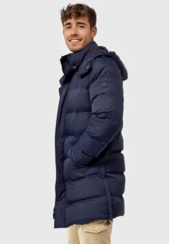 Indicode Jeans Parkas Winterparka Leugene Heren Blauw -Indicode Jeans Verkoop 3d129401f5f168db4e703ebafd1bb999