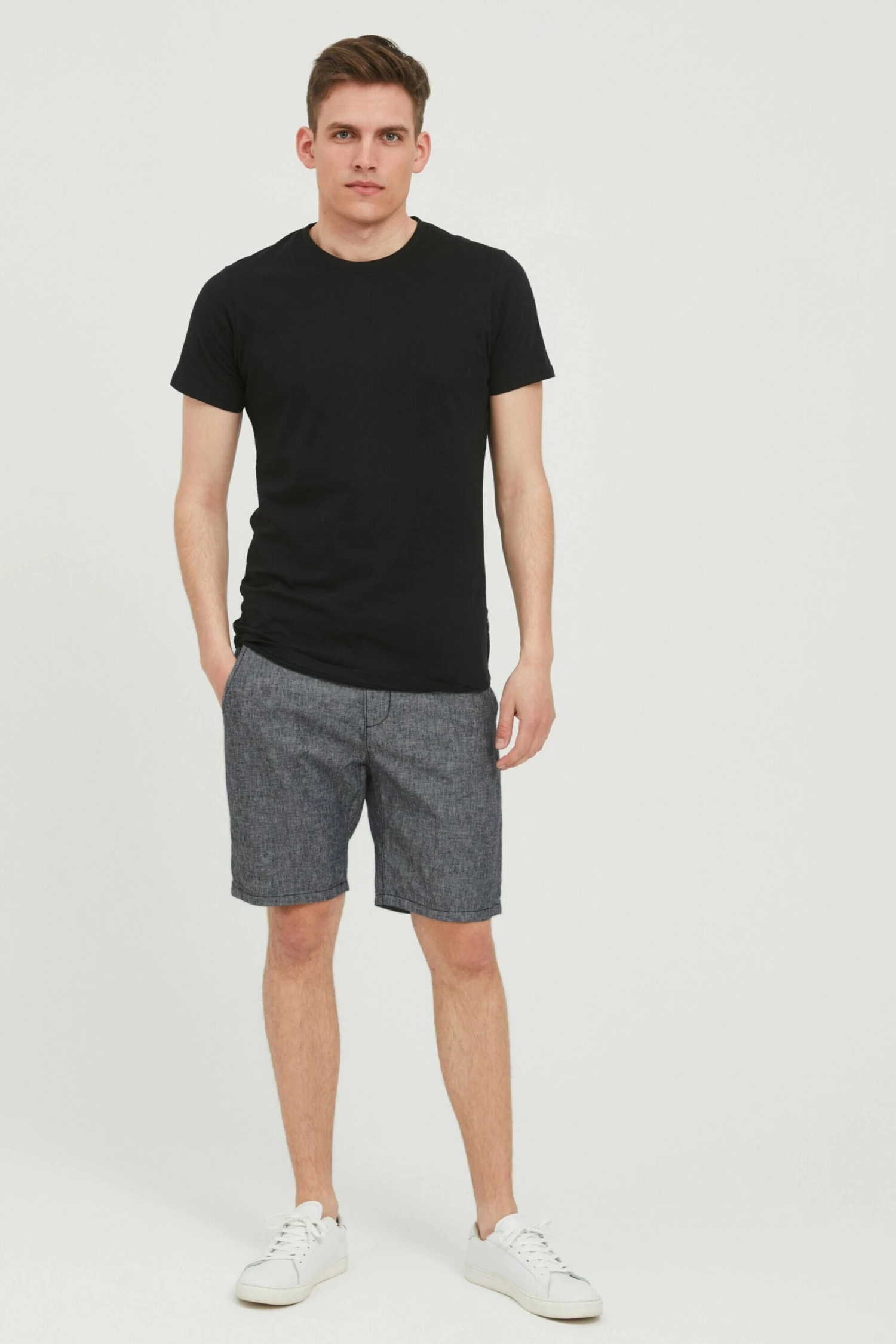 Indicode Jeans Shorts Regular Broek GALGO Heren Donkergrijs 3 Indicode Jeans Shorts Regular Broek GALGO Heren Donkergrijs - Image 3