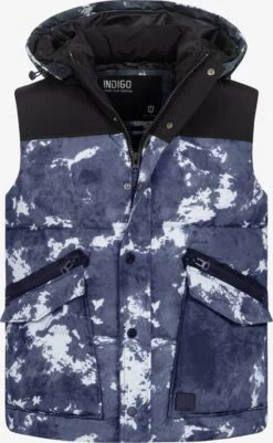 Indicode Jeans Bodywarmers Bodywarmer Simmons Heren Blauw
