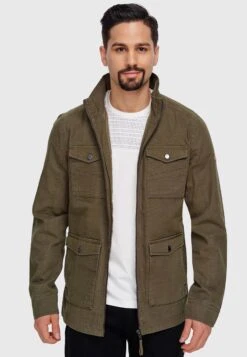 Indicode Jeans Tussenjassen Tussenjas Blackburn Heren Kaki -Indicode Jeans Verkoop 3e81be767e3a2161fd2a658c91a52102