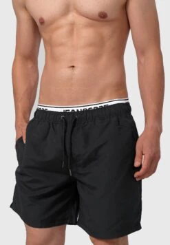 Indicode Jeans Solomon - Zwemshorts - Black