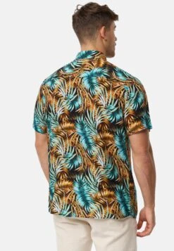 Indicode Jeans Kurzarm Inwalli - Overhemd - Black -Indicode Jeans Verkoop 4031ee842902433797826c8fe1170fbe