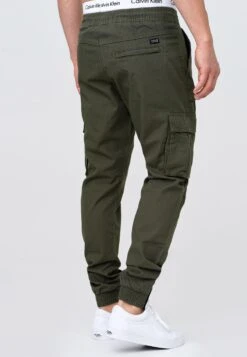 Indicode Jeans Cargobroeken Regular Cargobroek Leonard Heren Groen -Indicode Jeans Verkoop 40693e0519d603405b2957d49578d7a0