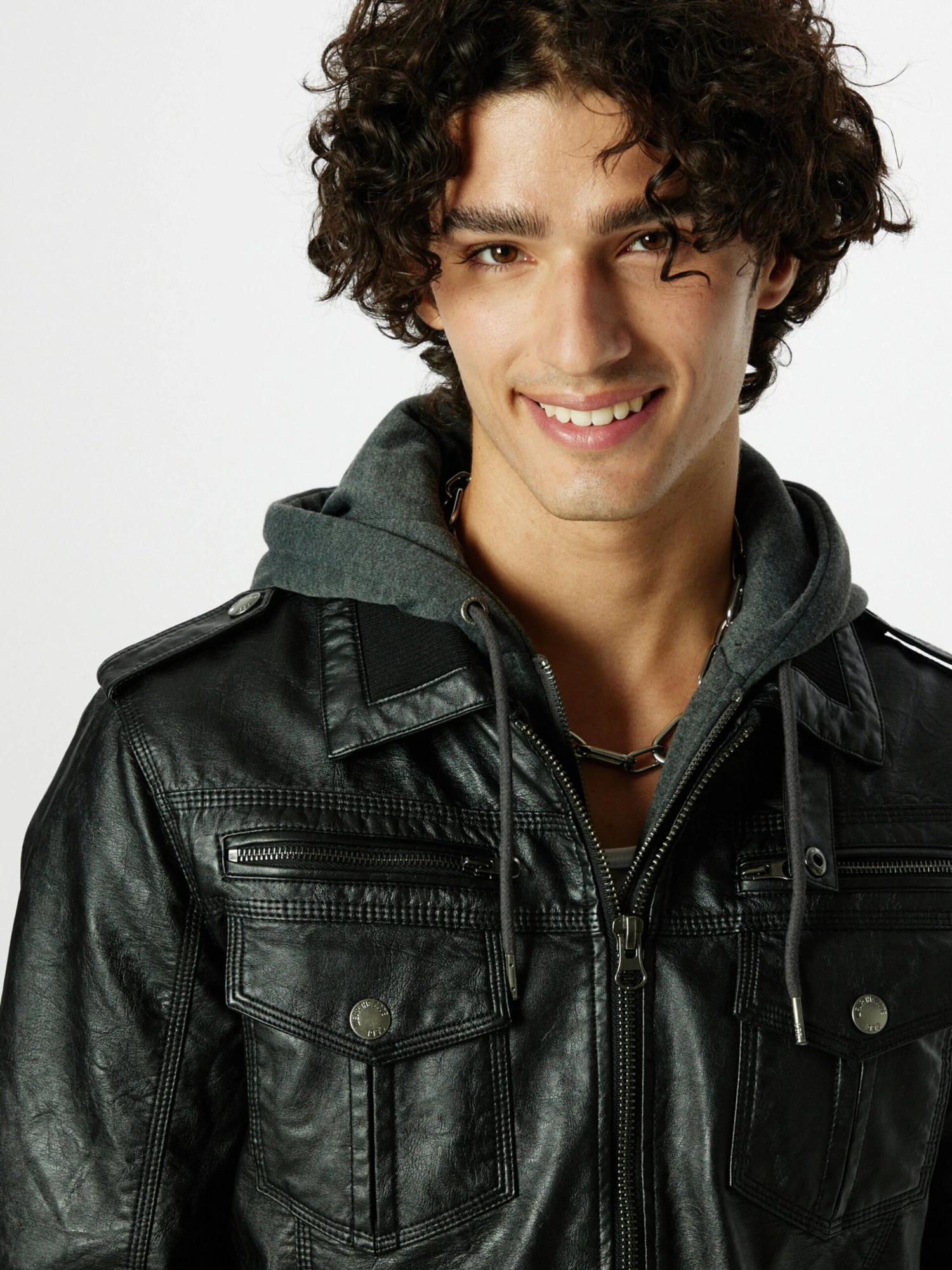 Indicode Jeans Leren Jassen Regular Fit Tussenjas Aaron Heren Zwart 5 Indicode Jeans Leren Jassen Regular Fit Tussenjas Aaron Heren Zwart - Image 5