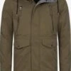 Indicode Jeans Parkas Winterparka Loaf Heren Kaki