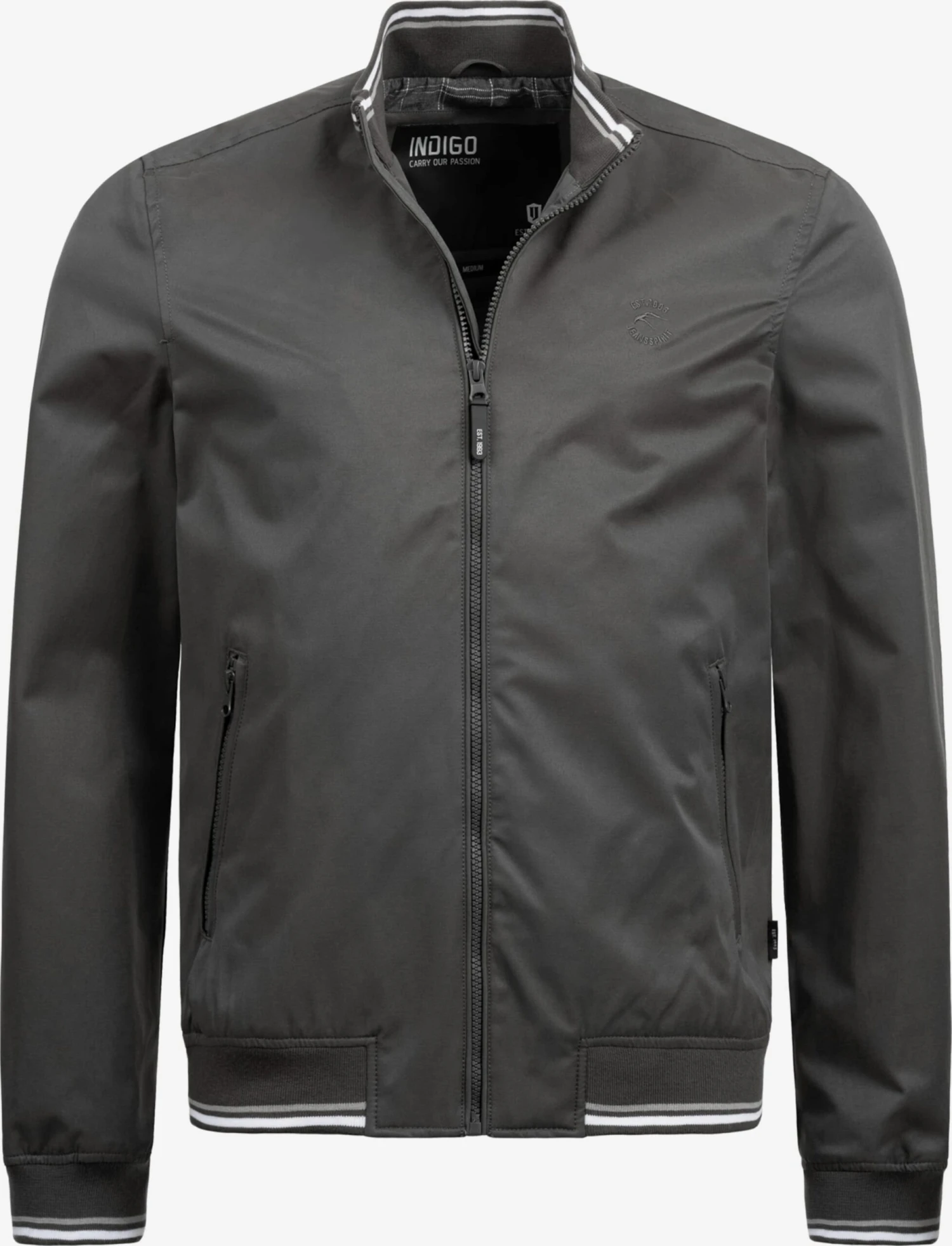 Indicode Jeans Tussenjassen Tussenjas Edi Heren Grijs 1 Indicode Jeans Tussenjassen Tussenjas Edi Heren Grijs