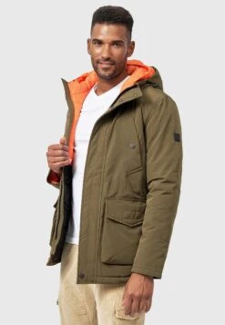 Indicode Jeans Waters - Parka - Army -Indicode Jeans Verkoop 41b90df259ba4ae6bda85861925b4251