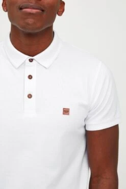 Indicode Jeans Polos Shirt FLETCHER Heren Wit -Indicode Jeans Verkoop 42236457e39027edececd1038d29f729