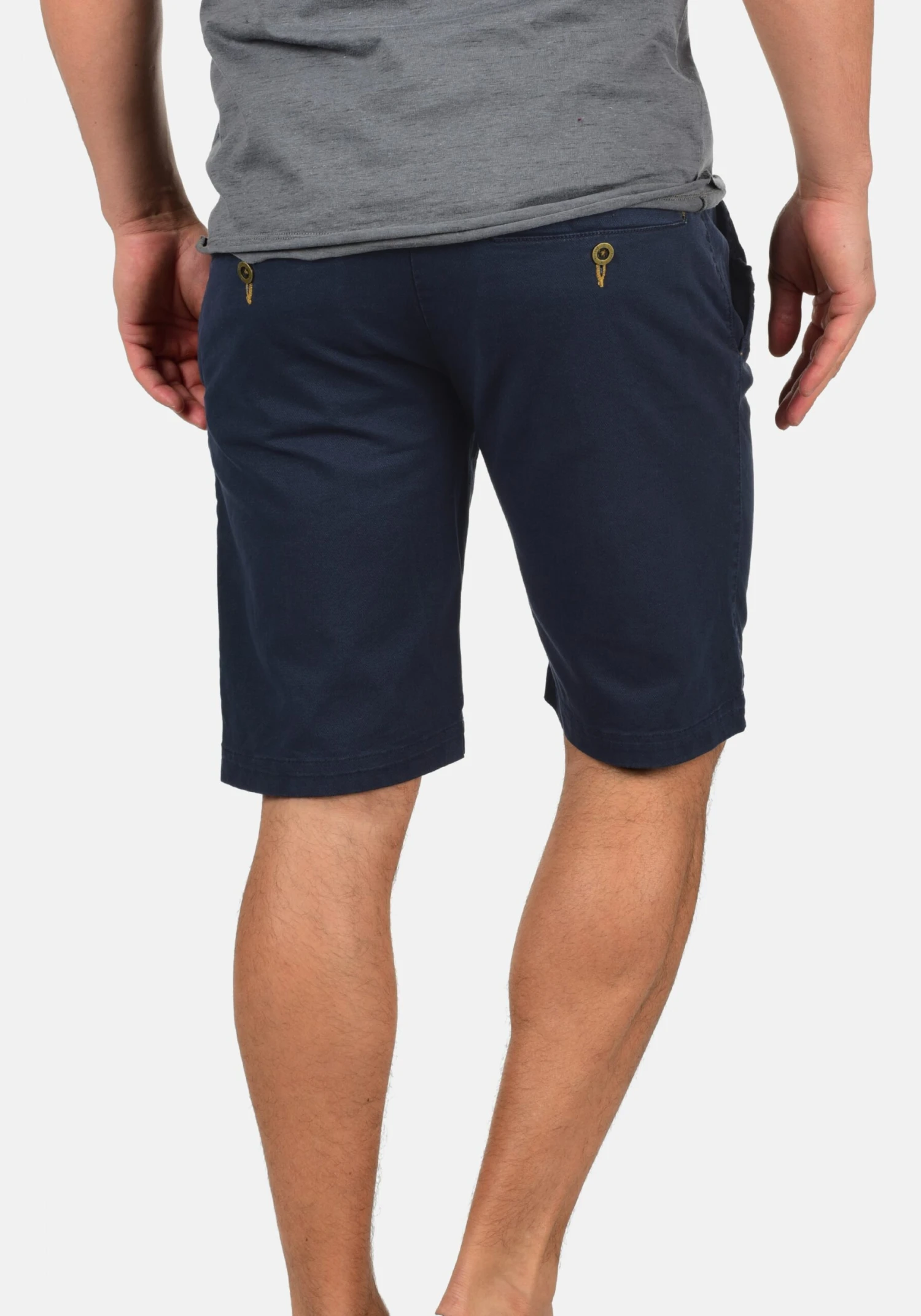 Indicode Jeans Chino Shorts Regular Chino Miko Heren Blauw / Navy / Donkerblauw 3 Indicode Jeans Chino Shorts Regular Chino Miko Heren Blauw / Navy / Donkerblauw - Image 3