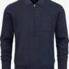 Indicode Jeans Vesten Gebreid Vest Muhlan Heren Donkerblauw