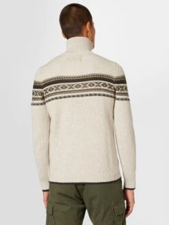 Indicode Jeans Coltruien Trui Noss Heren Ecru -Indicode Jeans Verkoop 42e2b42dc30260ce1950b47b819e5658