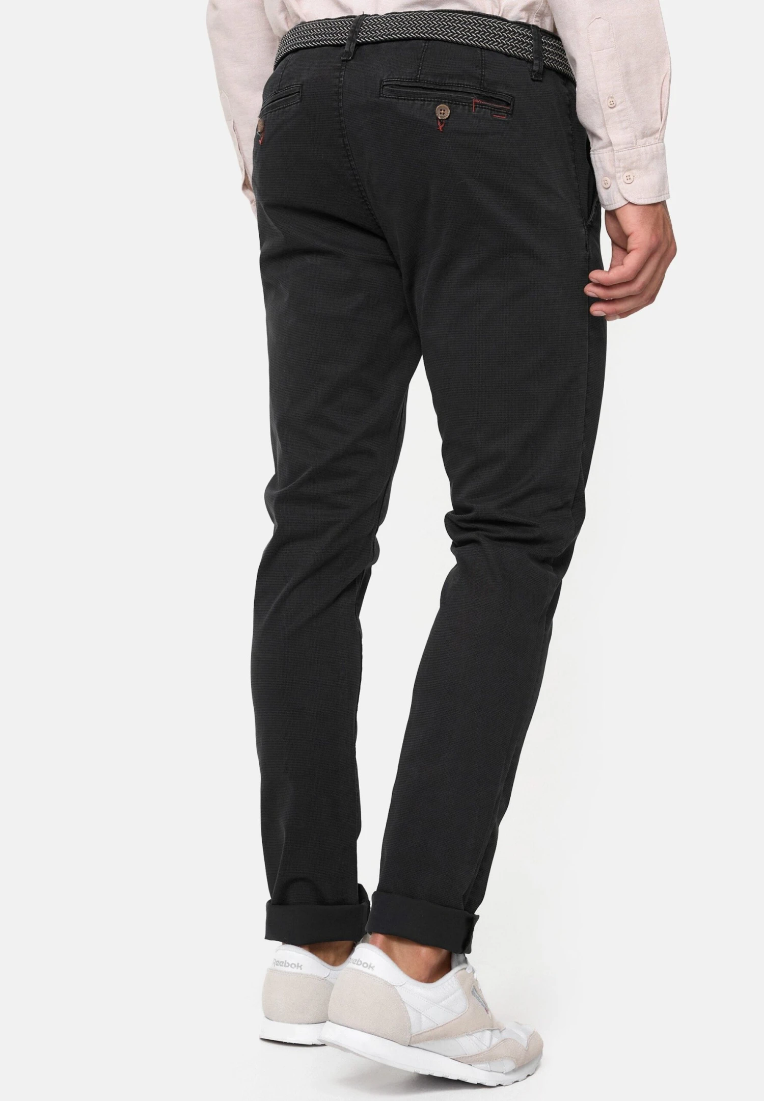 Indicode Jeans Chino - Black 3 Indicode Jeans Chino - Black - Image 3