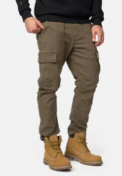 Indicode Jeans Walsh - Cargobroek - Army -Indicode Jeans Verkoop 43d94f85f8634a69ad71aeb9f3fd9ff6
