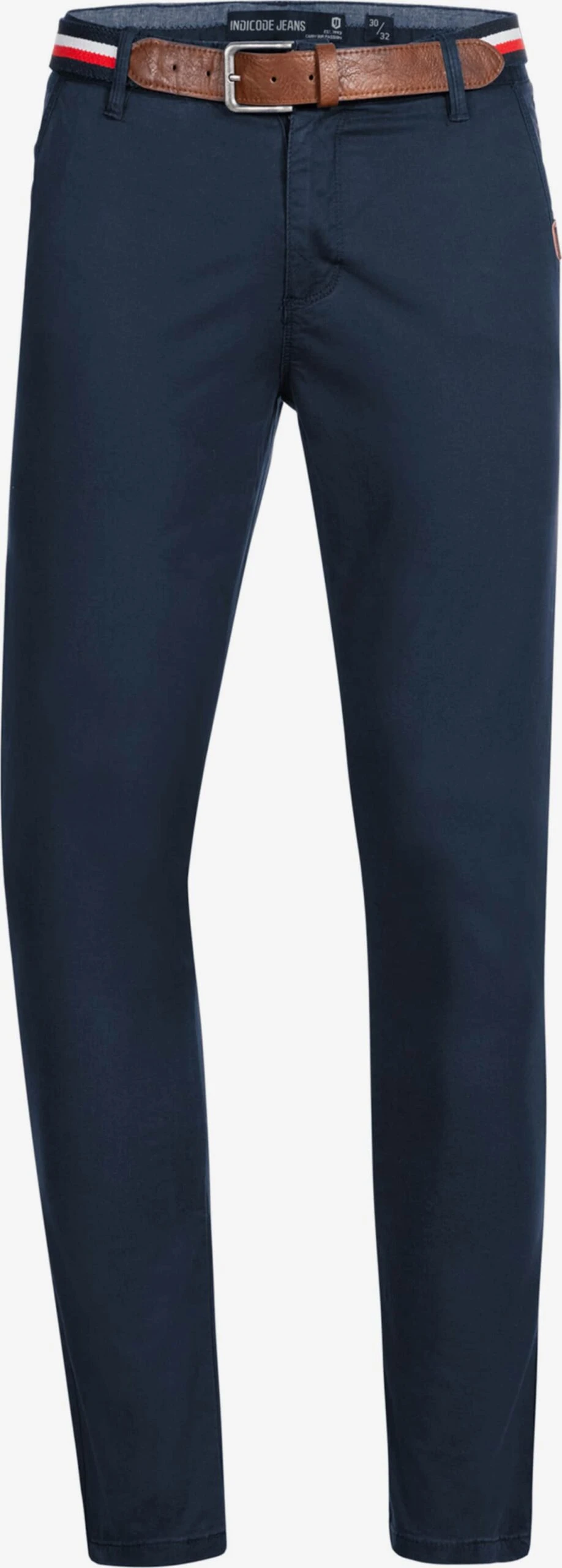 Indicode Jeans Chinos Regular Chino Cherry Heren Donkerblauw 1 Indicode Jeans Chinos Regular Chino Cherry Heren Donkerblauw