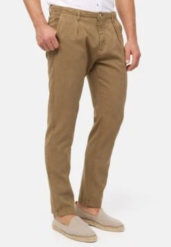 Indicode Jeans Chinos Regular Chino Ville Heren Bruin -Indicode Jeans Verkoop 44abe036fe0f77ecc76d212bd1dbddb5