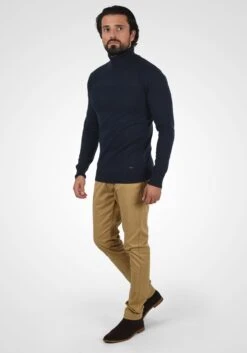 Indicode Jeans Coltruien Trui Ernetto Heren Blauw / Donkerblauw -Indicode Jeans Verkoop 44b04e239f31c0d8921f02e30e131219