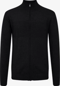 Indicode Jeans Vesten Gebreid Vest Ernoldo Heren Zwart