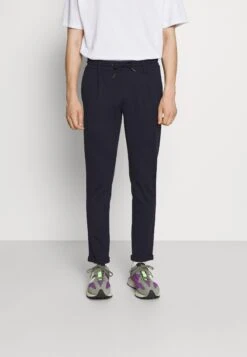 Indicode Jeans Eberlein With Rolled Up - Broek - Navy