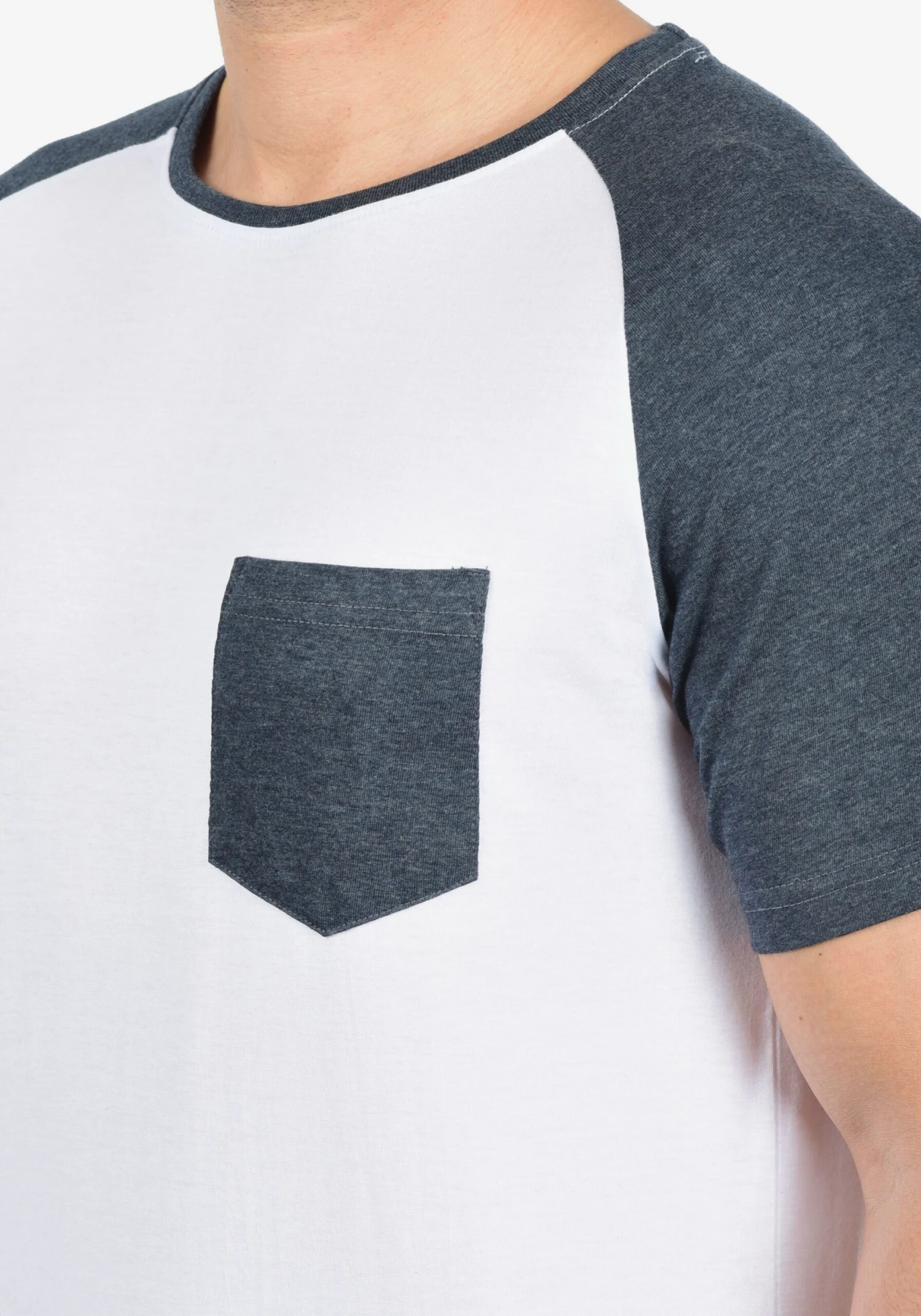 Indicode Jeans T-shirts Shirt Gresham Heren Wit 4 Indicode Jeans T-shirts Shirt Gresham Heren Wit - Image 4