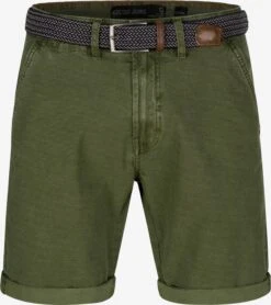 Indicode Jeans Chino Shorts Regular Chino Caedmon Heren Groen